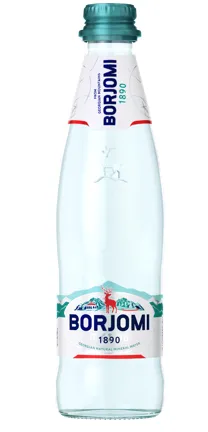 Karboniseeritud looduslik mineraalvesi BORJOMI, 330 ml, Klaas