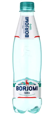 Karboniseeritud looduslik mineraalvesi, BORJOMI, 500 ml