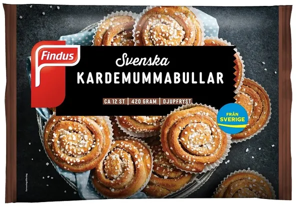 Kardemonisaiad FINDUS külmutatud 35g*12tk. 420g