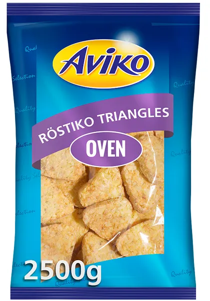 Kartulikolmnurgad AVIKO Röstiko Triangles, külmutatud 39tk/ 2,5kg