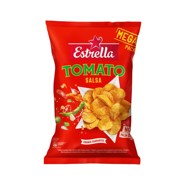 Kartulikrõpsud  ESTRELLA Tomatisalsa 250g