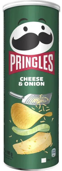 Kartulikrõpsud Juustu-sibula, PRINGLES, 165 g