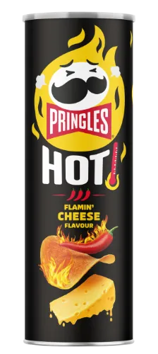 Kartulikrõpsud PRINGLES Hot Flamin' Cheese, 160 g