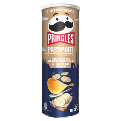 PRINGLES melnā trifeļu un sviesta garša, 165g