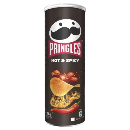 Čipsi Pringles Hot & Spicy 165g