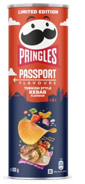 Kartulikrõpsud PRINGLES Turkish Style Kebab, 165g