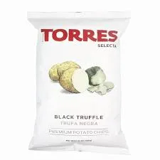 Kartupeļu čipsi TORRES, trifeļu garša, 125g