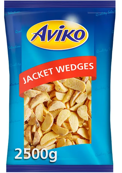 Saldētas kartupeļu daiviņas ar mizu Jacket Wedges AVIKO, 2,5 kg