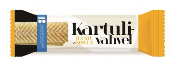 Kartulivahvel juustu- ja sibulamaitseline, 90g, VAHVEL