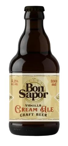 Käsitööõlu, BonSapor, Vanilla Ale, 5,2%vol, 0,33L, klaaspudel, R25/196105/37