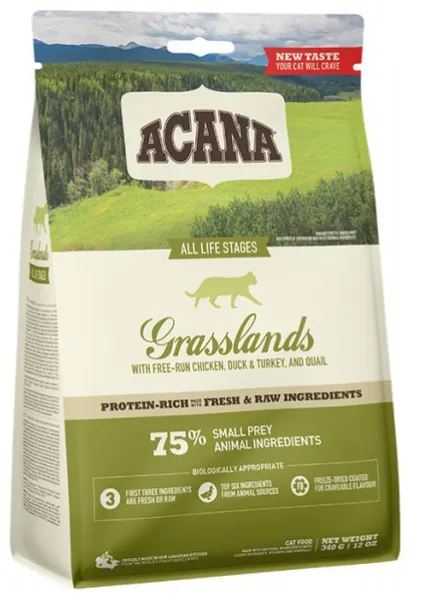 Kassi kuivtoit ACANA Grasslands Cat 1,8kg