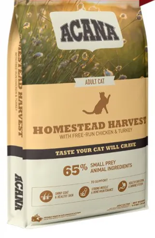 Kassitoit ACANA Homestead Harvest Cat 1,8kg
