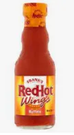 Kaste FRANK'S Red Hot, wings, 148 ml