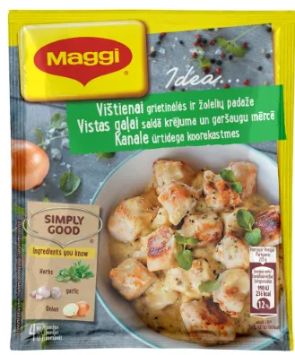 Maisījums vistai MAGGI Idea ar krējuma mērci 30g