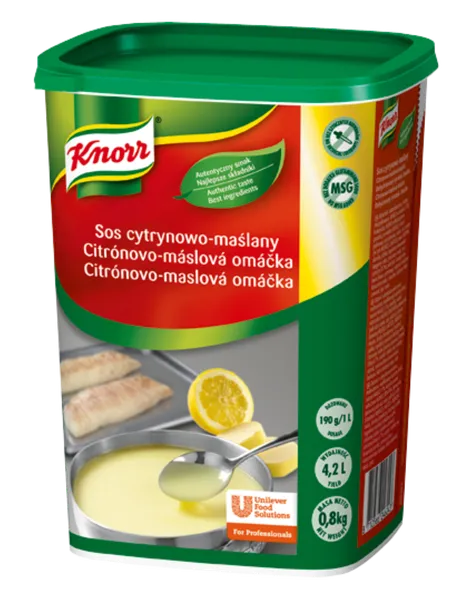 Kastmesegu KNORR, sidruni-või, 800 g