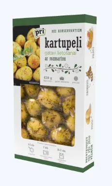Keedetud kartul rosmariiniga, PRI, 430g, TK