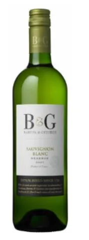 Vīns B&G Sauvignon Blanc 12% 0,75L
