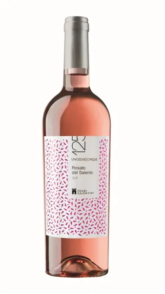 KGT Vein FEUDI SALENTINI, 125 Rosato Salento, 12,5%vol, 0,75L, R21/157309/77