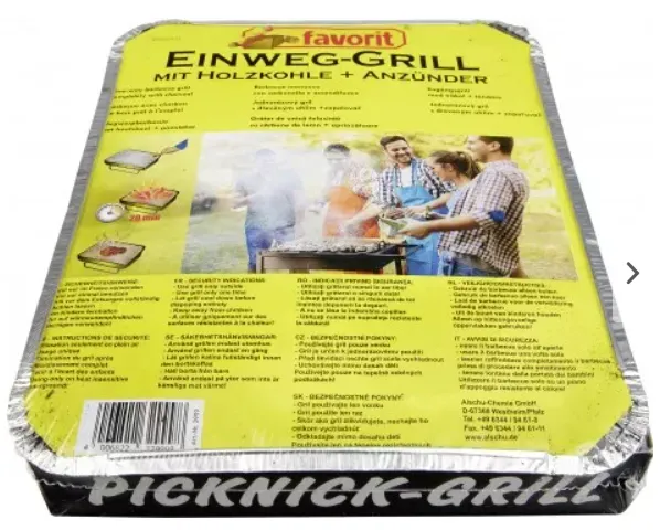 Kiirgrill, 25X31 Cm, Süsi Ca 600G, FAVORIT,