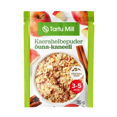 Kiirkaerahelbepuder TARTU MILL, mustasõstra, 35g