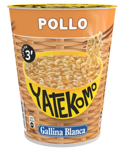Kiirnuudlid kanamaitselised topsis, YATEKOMO, 60 g