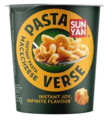 Kiirpasta Sun Yan PASTA VERSE Juustu-ja koorekastmega, 8x55g
