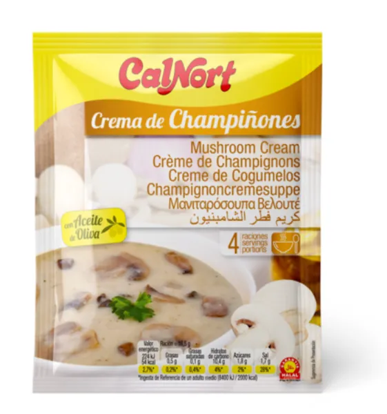 Kiirsupp CALNORT seenemaitseline, 60g