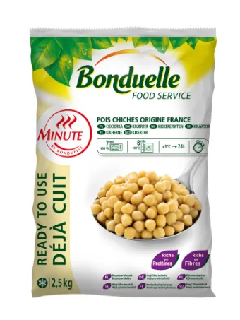 Kikerherned BONDUELLE Service range, külmutatud, 2,5kg