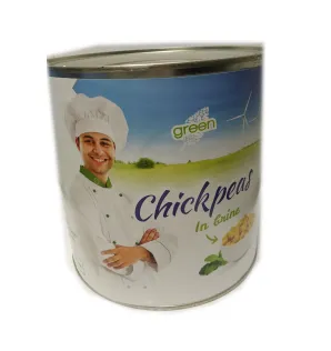 Kikerherned konserv GREEN 2500g