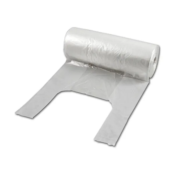 Kilekott sangadega 22 + 12 x 48 cm, läbipaistev, 5kg, 9mic, rullis 200tk, HDPE