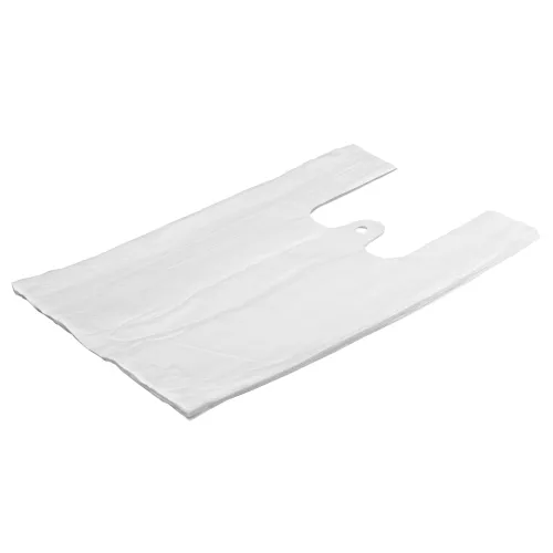 Kilekott sangadega 25 + 12 x 47 cm, valge, 16mic, pakis 200tk, HD