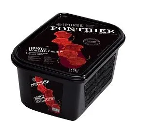 Kirsside püree PONTHIER, Morello, lisatud suhkruga, külmutatud, 1kg