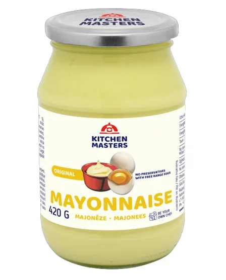 KITCHEN MASTERS Majonees ORIGINAAL  (73% rasva) 420ml