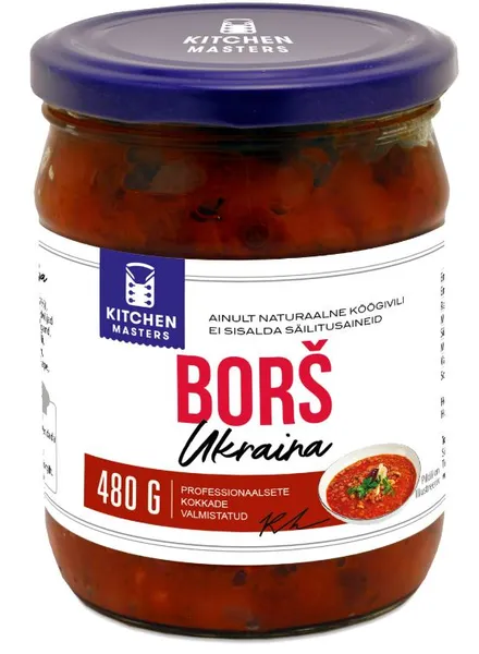 Ukraina borš KITCHEN MASTERS 480g