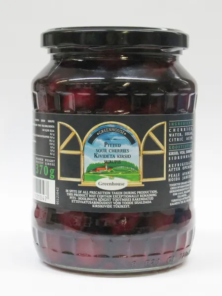 Kivideta kirsid siirupis GREENHOUSE, 680 g