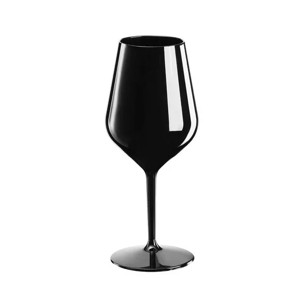 Klaas 470 ml,  veini/kokteilide jaoks,  GOLD PLAST, Tritan, must, tk