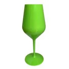Klaas 470 ml, veini/kokteilide jaoks GOLD PLAST,Tritan, roheline
