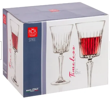 Klaas TIMELESS, veini jaoks, Kristall 300ml, H20,9 cm, 6tk, Nr.216