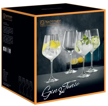 klaasikomplekt, NACHTMANN  Gin & Tonic  4 osaline, 640ml, Nr.94