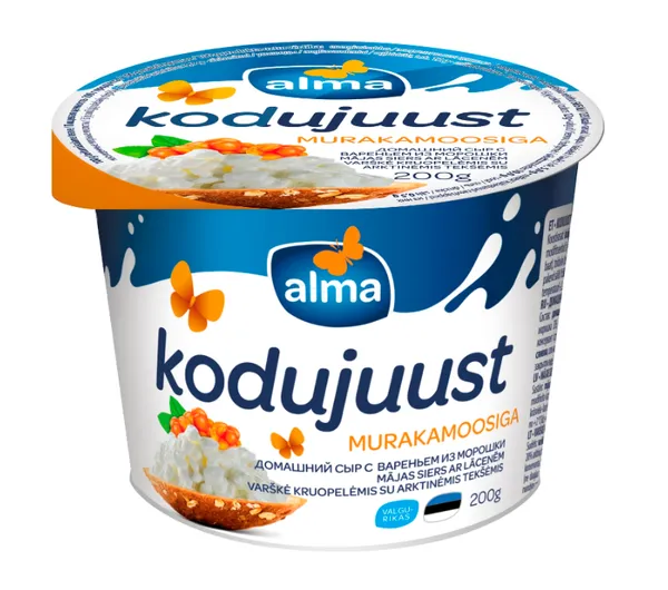 Kodujuust ALMA, murakamoosiga, 200g