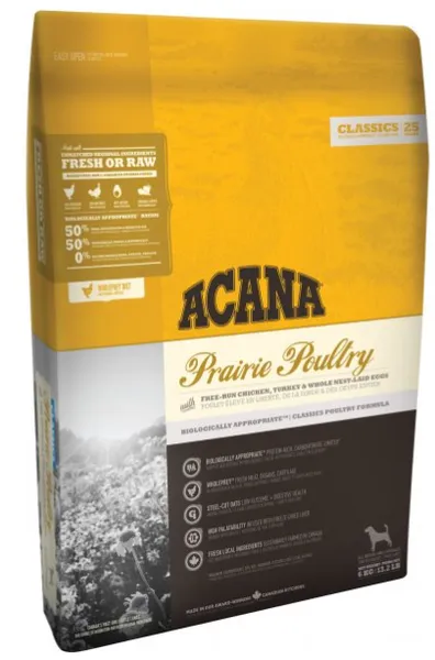 Koeratoit ACANA Prairie Poultry linnuliha 2kg