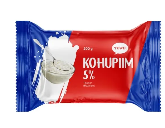 Kohupiim 5%, TERE, 200 g