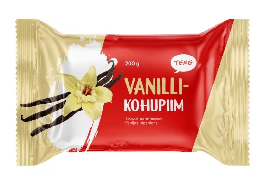 Kohupiim magus vanilli Tere 0,1% 200g