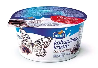 Kohupiimakreem šokolaaditükkidega, ALMA, 150g