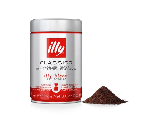 Kohv Illy Classico, Filter, jahvatatud, 250g, 100% Araabika