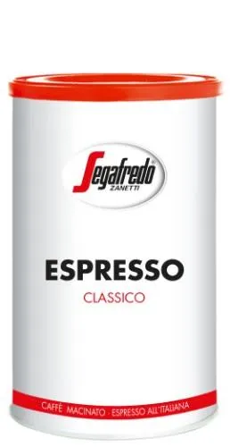 Kohv SEGAFREDO Espresso Classico, jahvatatud 250g, 80% Araabika ja 20% Robusta