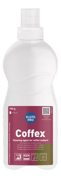 Kohvi- ja teeseadmete puhastuspulber, KIILTO, Pro Coffex, 700 g