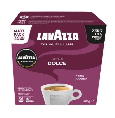Kohvikapslid  Lavazza „A Modo Mio Lungo Dolce“, 36 tk