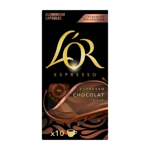 Kohvikapslid L'OR Chocolate, 10 tk x 52g