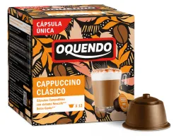 Kohvikapslid OQUENDO DG Cappuccino, 12 tk